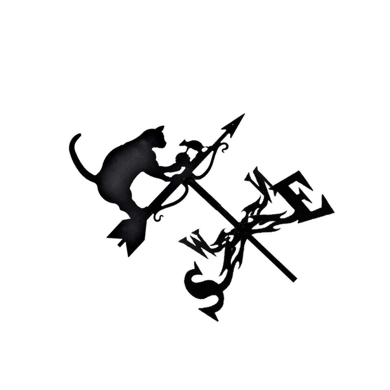 Ретро металлический флюгер флюгер указатель направления ветра