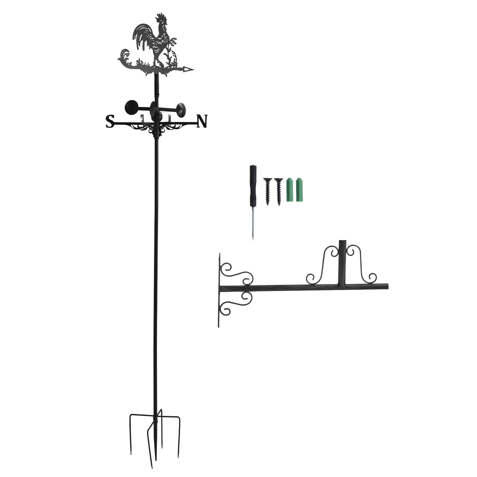 Указатель направления газона, садовый кованый указатель направления для наружного украшения